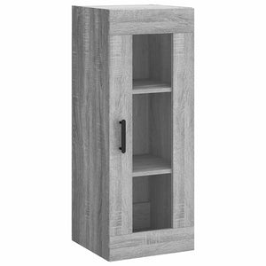 Μπουφές Sonoma Γκρι 34,5 x 34 x 180 εκ. από Επεξεργασμένο Ξύλο