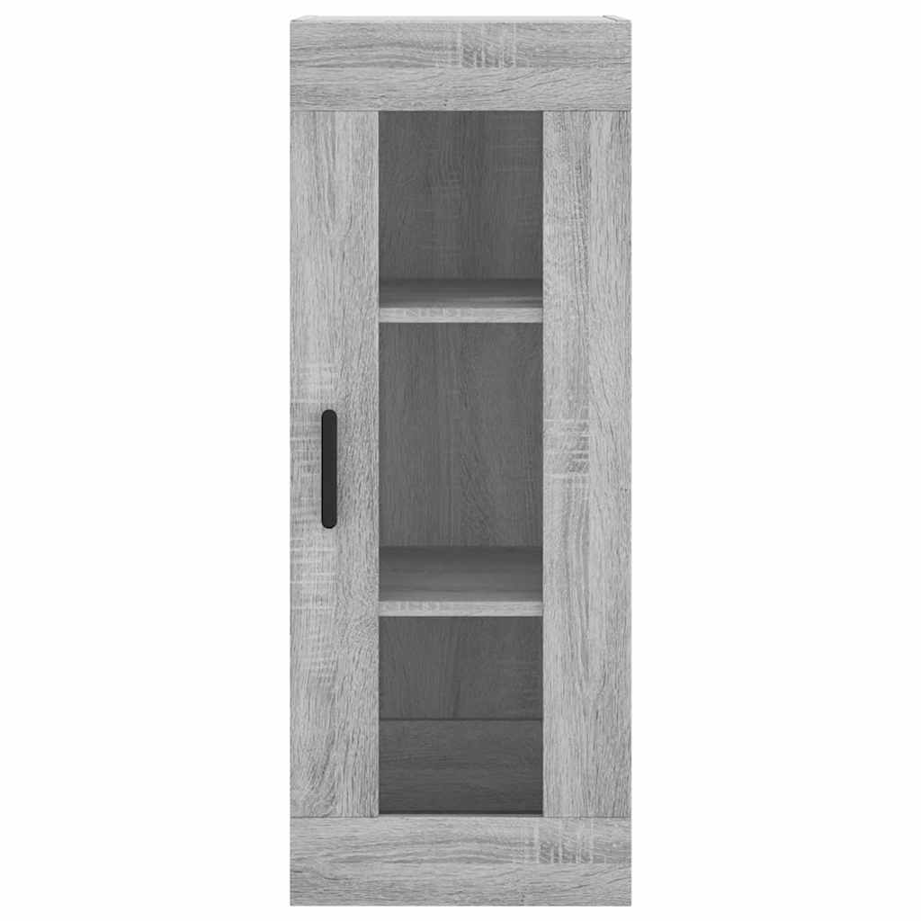 Μπουφές Sonoma Γκρι 34,5 x 34 x 180 εκ. από Επεξεργασμένο Ξύλο