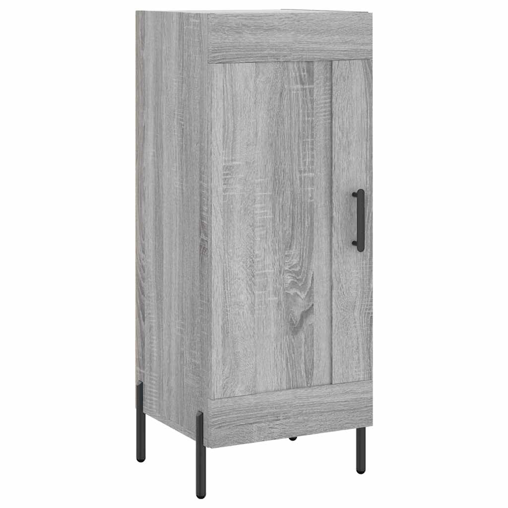 Μπουφές Sonoma Γκρι 34,5 x 34 x 180 εκ. από Επεξεργασμένο Ξύλο