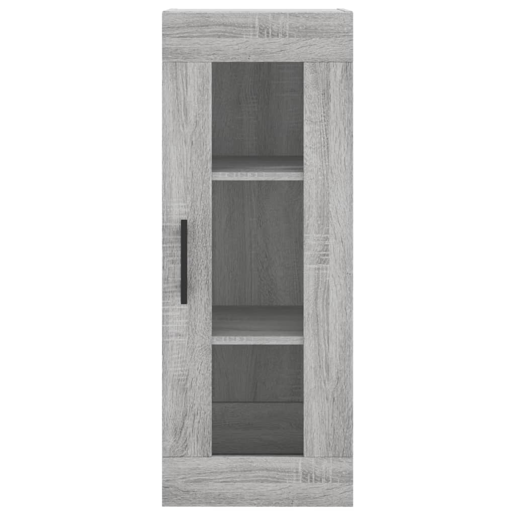 Μπουφές Sonoma Γκρι 34,5 x 34 x 180 εκ. από Επεξεργασμένο Ξύλο