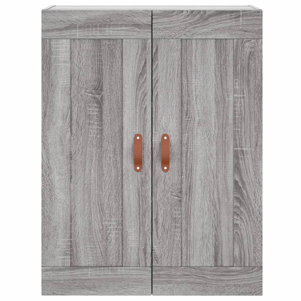 Ντουλάπι Γκρι Sonoma 69,5 x 34 x 180 εκ. Επεξεργασμένο Ξύλο