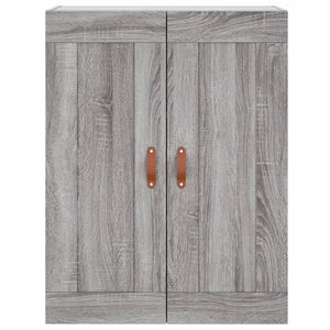 Ντουλάπι Γκρι Sonoma 69,5 x 34 x 180 εκ. Επεξεργασμένο Ξύλο