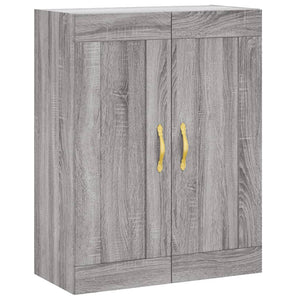 Ντουλάπι Γκρι Sonoma 69,5 x 34 x 180 εκ. Επεξεργασμένο Ξύλο