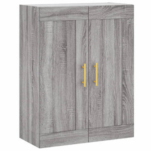 Ντουλάπι Γκρι Sonoma 69,5 x 34 x 180 εκ. Επεξεργασμένο Ξύλο