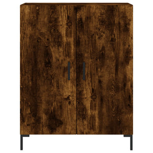 Ντουλάπι Καπνιστή Δρυς 69,5x34x180 εκ. από Επεξεργασμένο Ξύλο