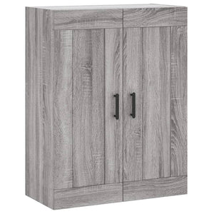 Ντουλάπι Γκρι Sonoma 69,5 x 34 x 180 εκ. Επεξεργασμένο Ξύλο