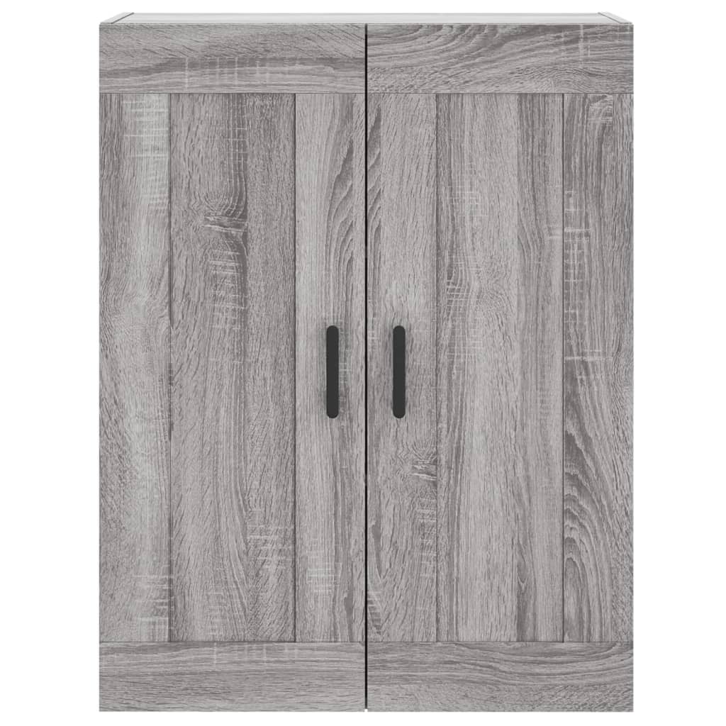 Ντουλάπι Γκρι Sonoma 69,5 x 34 x 180 εκ. Επεξεργασμένο Ξύλο