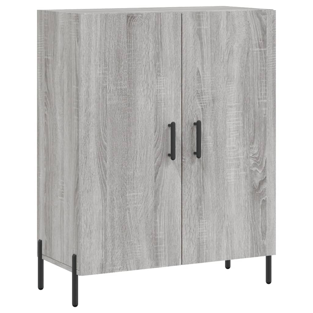 Ντουλάπι Γκρι Sonoma 69,5 x 34 x 180 εκ. Επεξεργασμένο Ξύλο