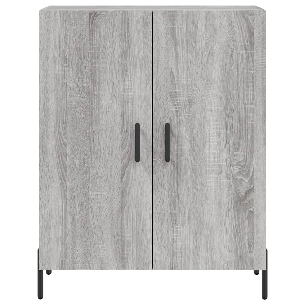 Ντουλάπι Γκρι Sonoma 69,5 x 34 x 180 εκ. Επεξεργασμένο Ξύλο
