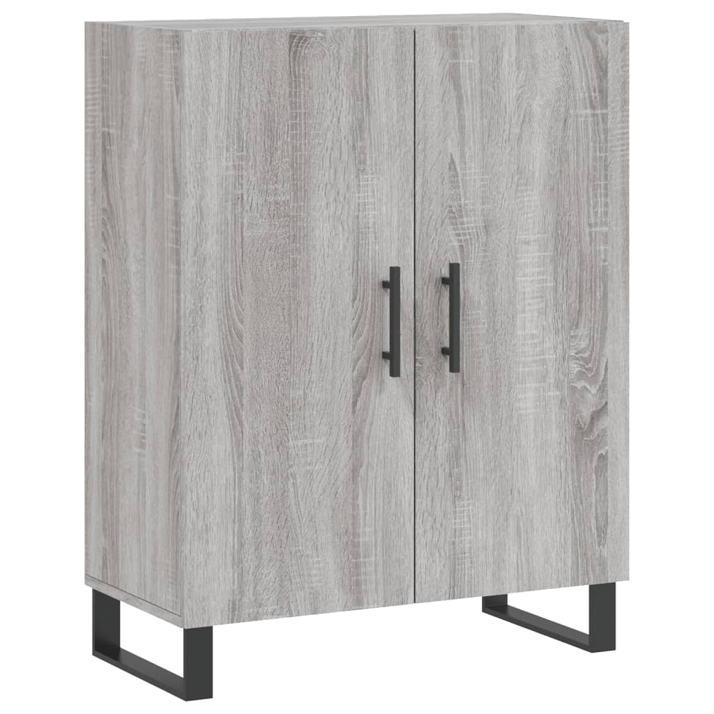 Ντουλάπι Γκρι Sonoma 69,5 x 34 x 180 εκ. Επεξεργασμένο Ξύλο - Pakobazaar
