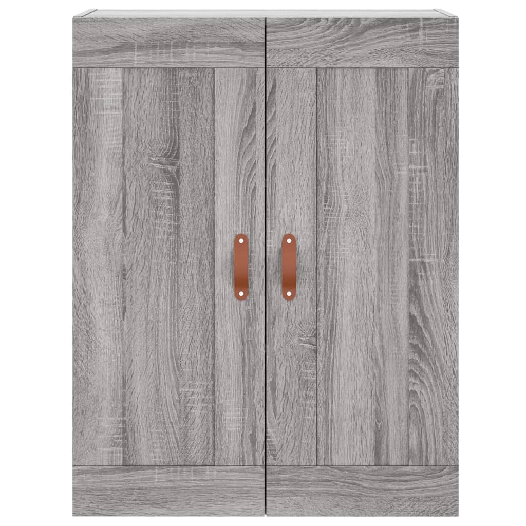 Ντουλάπι Γκρι Sonoma 69,5 x 34 x 180 εκ. Επεξεργασμένο Ξύλο
