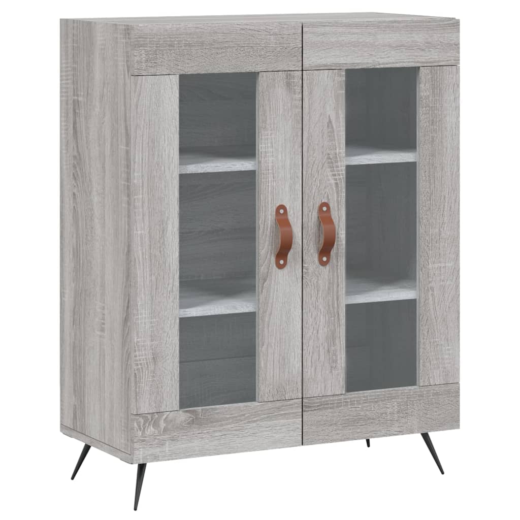 Ντουλάπι Γκρι Sonoma 69,5 x 34 x 180 εκ. Επεξεργασμένο Ξύλο