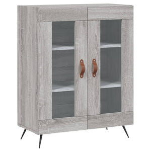 Ντουλάπι Γκρι Sonoma 69,5 x 34 x 180 εκ. Επεξεργασμένο Ξύλο