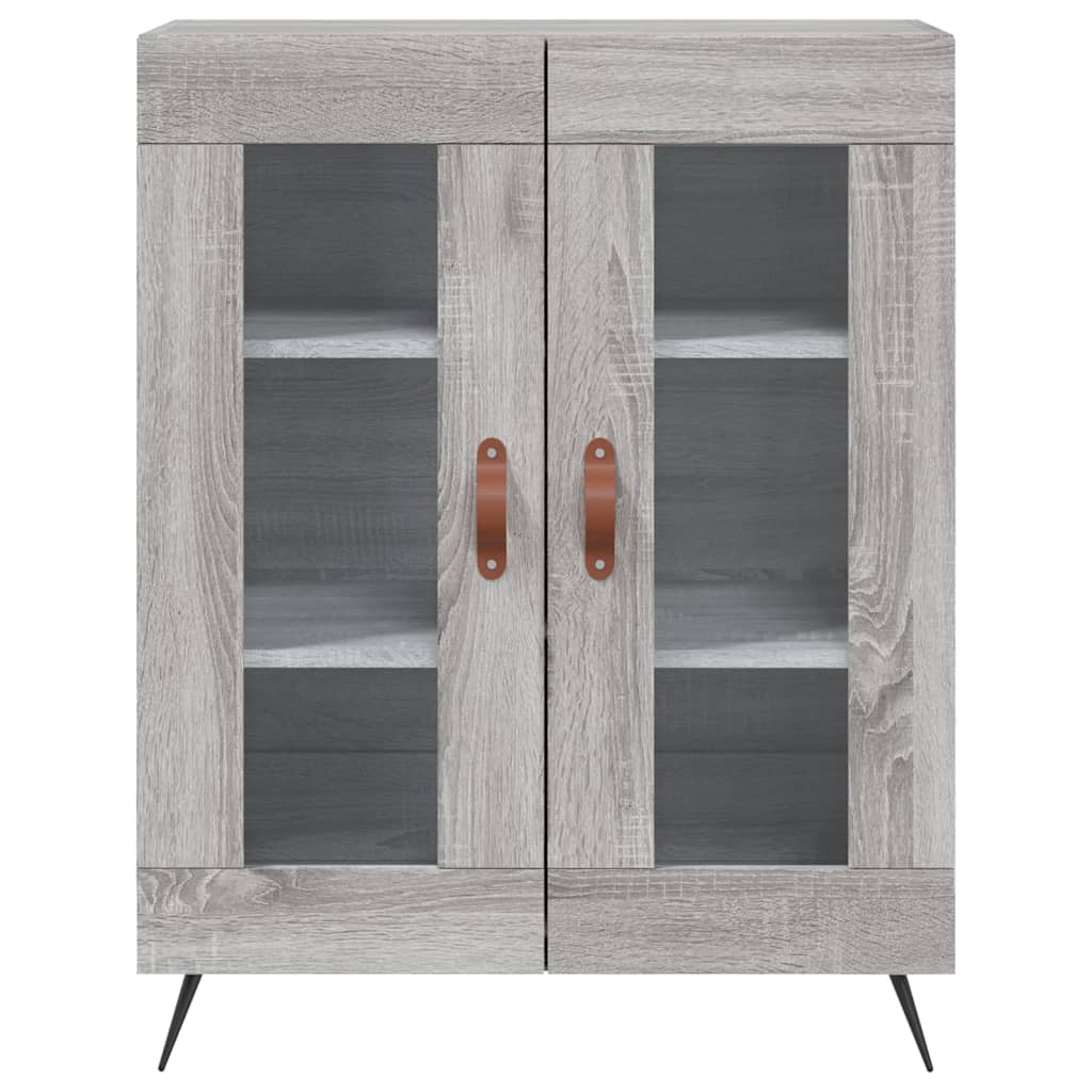 Ντουλάπι Γκρι Sonoma 69,5 x 34 x 180 εκ. Επεξεργασμένο Ξύλο