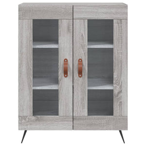 Ντουλάπι Γκρι Sonoma 69,5 x 34 x 180 εκ. Επεξεργασμένο Ξύλο