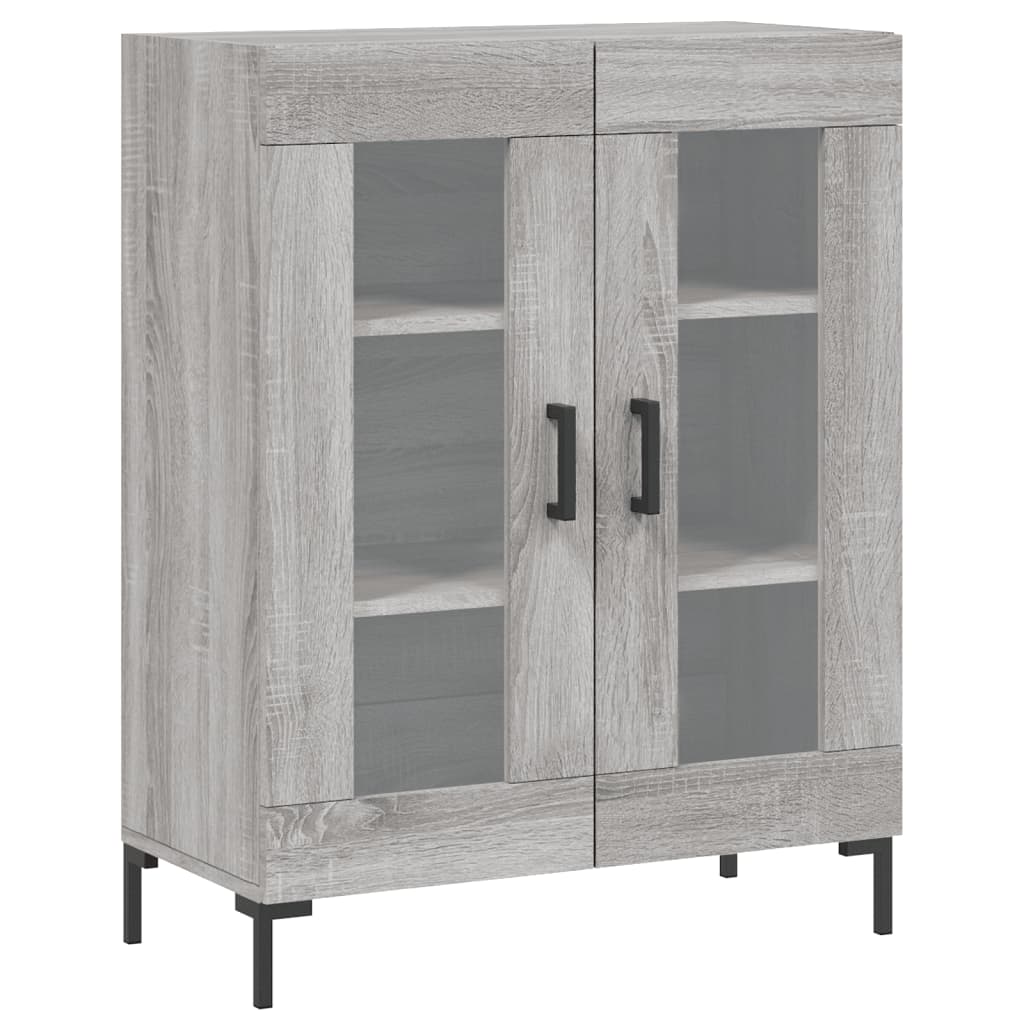Ντουλάπι Γκρι Sonoma 69,5 x 34 x 180 εκ. Επεξεργασμένο Ξύλο