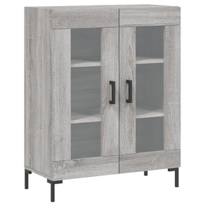 Ντουλάπι Γκρι Sonoma 69,5 x 34 x 180 εκ. Επεξεργασμένο Ξύλο