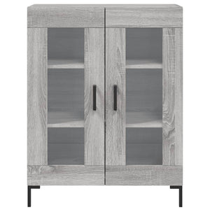 Ντουλάπι Γκρι Sonoma 69,5 x 34 x 180 εκ. Επεξεργασμένο Ξύλο