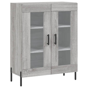 Ντουλάπι Γκρι Sonoma 69,5 x 34 x 180 εκ. Επεξεργασμένο Ξύλο - Pakobazaar