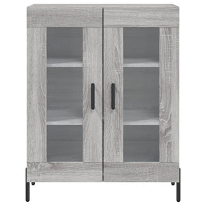 Ντουλάπι Γκρι Sonoma 69,5 x 34 x 180 εκ. Επεξεργασμένο Ξύλο - Pakobazaar