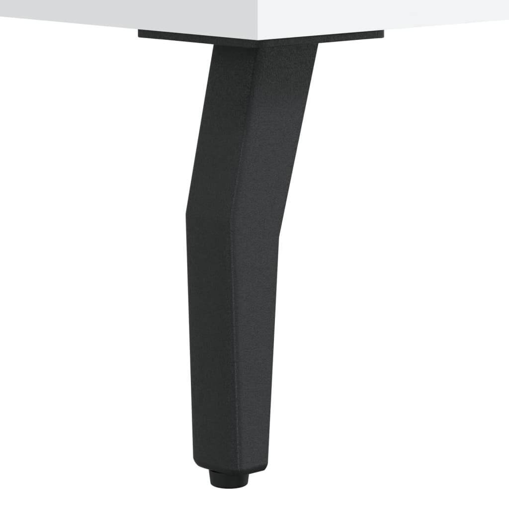 Ντουλάπι Λευκό 69,5x34x180 εκ. από Επεξεργασμένο Ξύλο