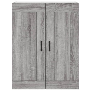 Ντουλάπι Γκρι Sonoma 69,5 x 34 x 180 εκ. Επεξεργασμένο Ξύλο