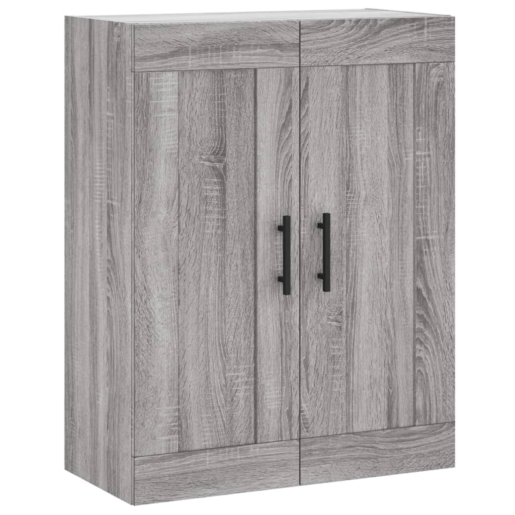 Ντουλάπι Γκρι Sonoma 69,5 x 34 x 180 εκ. Επεξεργασμένο Ξύλο