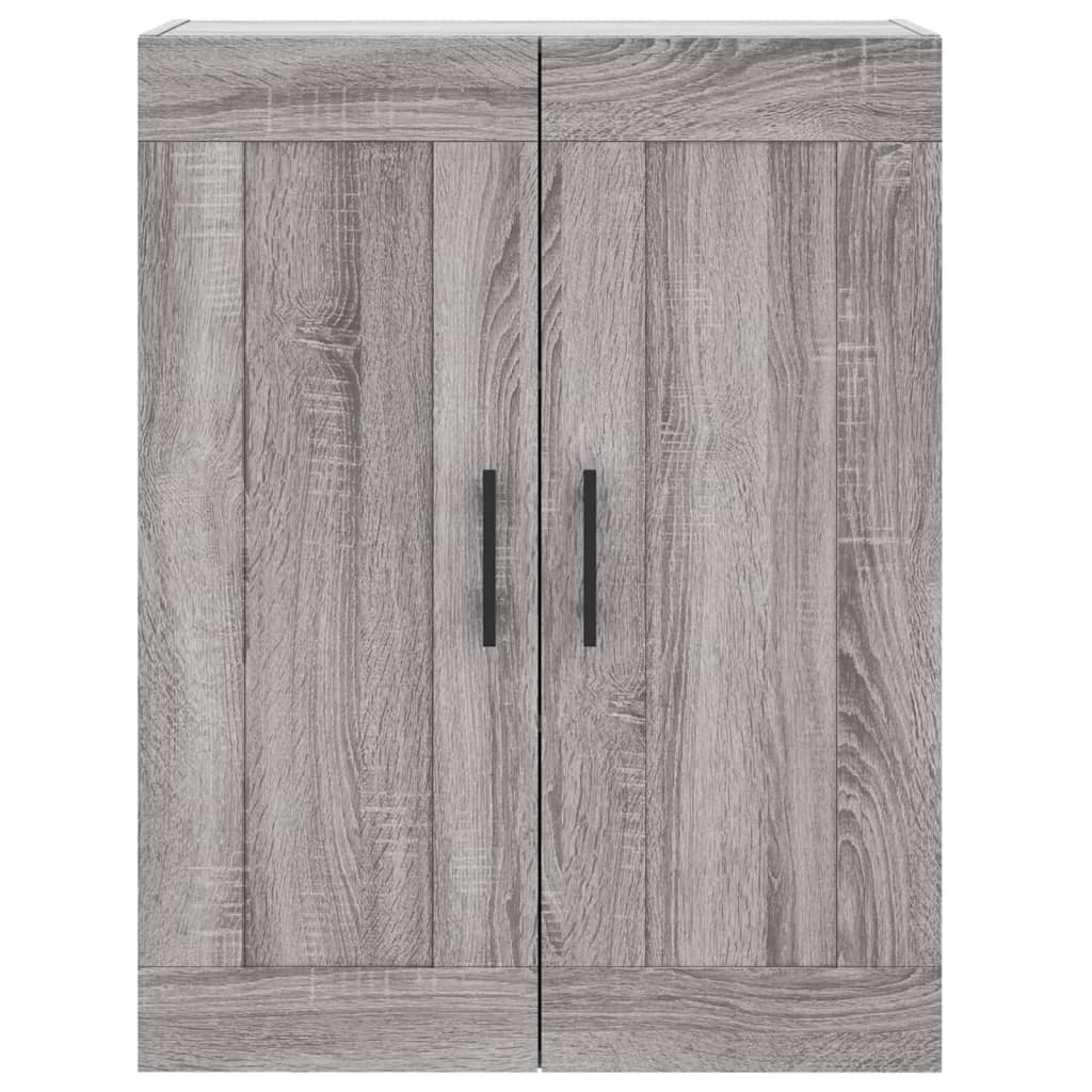 Ντουλάπι Γκρι Sonoma 69,5 x 34 x 180 εκ. Επεξεργασμένο Ξύλο