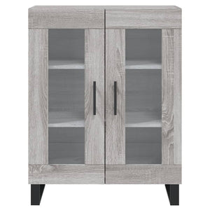 Ντουλάπι Γκρι Sonoma 69,5 x 34 x 180 εκ. Επεξεργασμένο Ξύλο