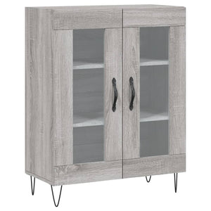 Ντουλάπι Γκρι Sonoma 69,5 x 34 x 180 εκ. Επεξεργασμένο Ξύλο