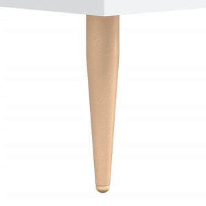 Ντουλάπι Λευκό 69,5x34x180 εκ. από Επεξεργασμένο Ξύλο