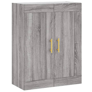 Ντουλάπι Γκρι Sonoma 69,5 x 34 x 180 εκ. Επεξεργασμένο Ξύλο - Pakobazaar