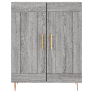 Ντουλάπι Γκρι Sonoma 69,5 x 34 x 180 εκ. Επεξεργασμένο Ξύλο - Pakobazaar