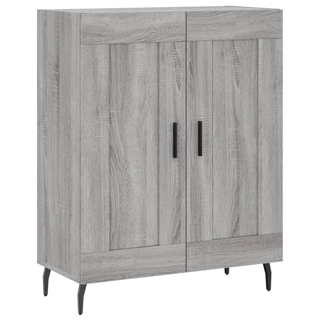 Ντουλάπι Γκρι Sonoma 69,5 x 34 x 180 εκ. Επεξεργασμένο Ξύλο - Pakobazaar