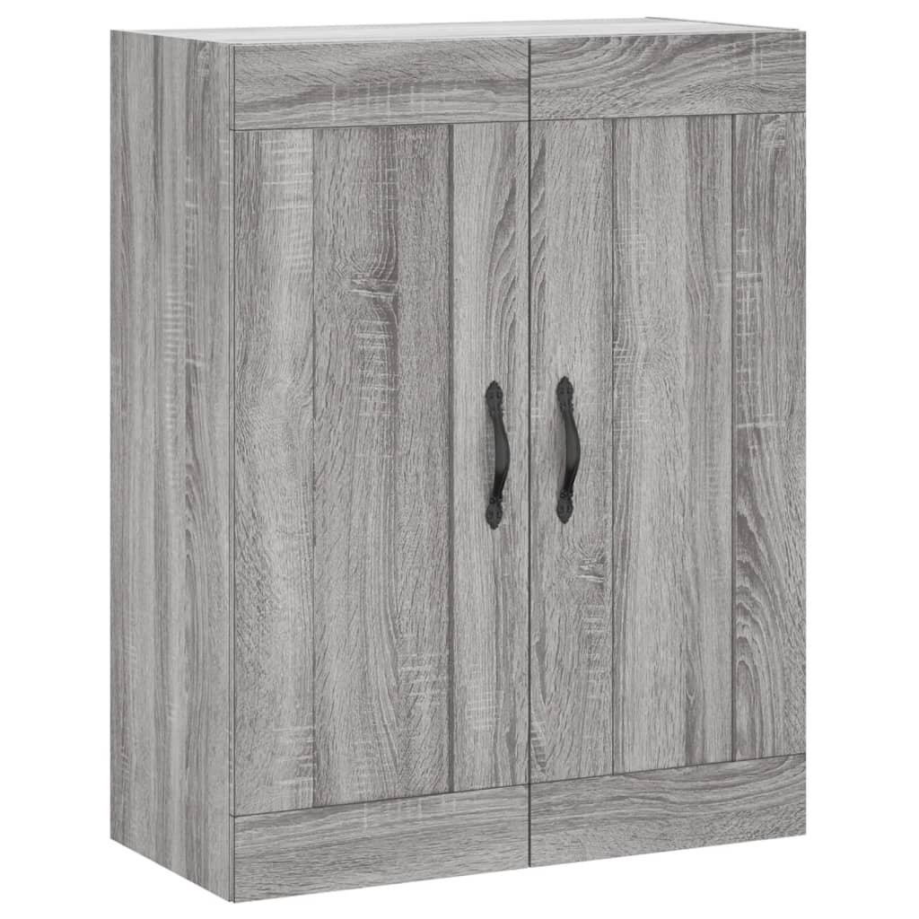 Ντουλάπι Γκρι Sonoma 69,5 x 34 x 180 εκ. Επεξεργασμένο Ξύλο