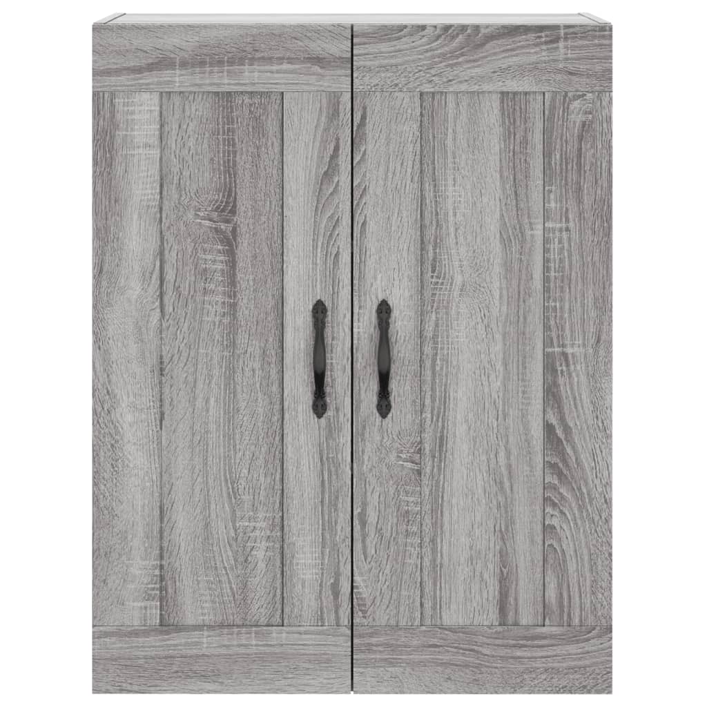 Ντουλάπι Γκρι Sonoma 69,5 x 34 x 180 εκ. Επεξεργασμένο Ξύλο