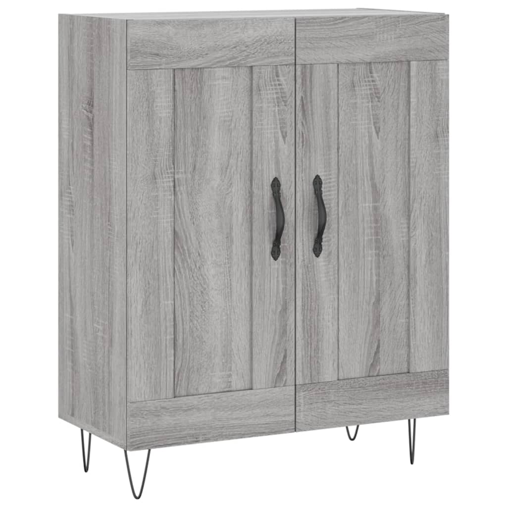 Ντουλάπι Γκρι Sonoma 69,5 x 34 x 180 εκ. Επεξεργασμένο Ξύλο