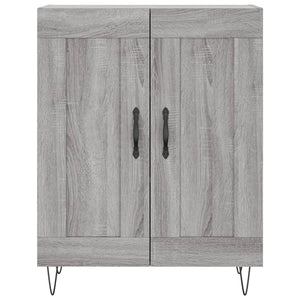 Ντουλάπι Γκρι Sonoma 69,5 x 34 x 180 εκ. Επεξεργασμένο Ξύλο