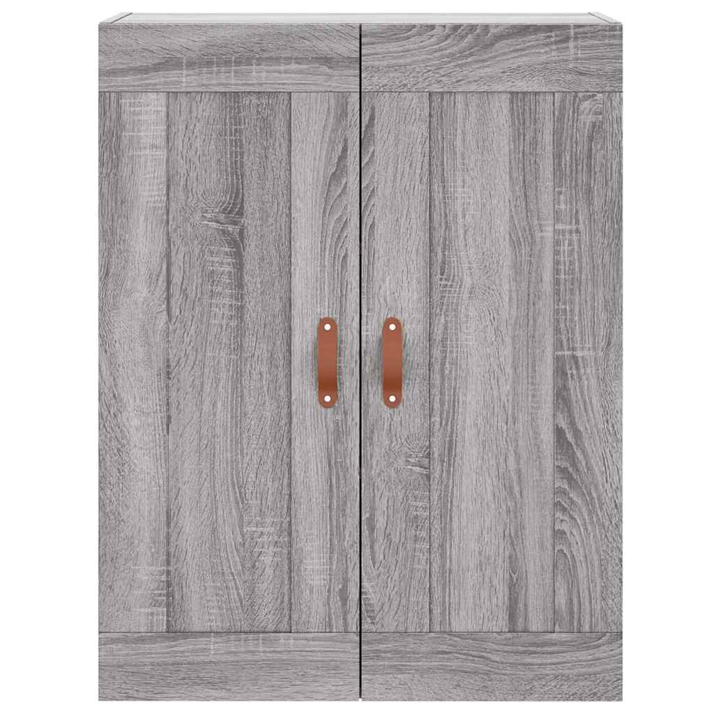 Ντουλάπι Γκρι Sonoma 69,5 x 34 x 180 εκ. Επεξεργασμένο Ξύλο