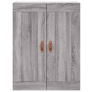 Ντουλάπι Γκρι Sonoma 69,5 x 34 x 180 εκ. Επεξεργασμένο Ξύλο