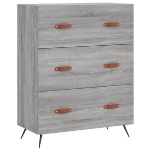 Ντουλάπι Γκρι Sonoma 69,5 x 34 x 180 εκ. Επεξεργασμένο Ξύλο