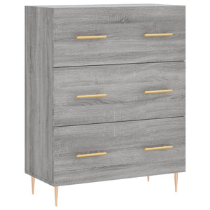 Ντουλάπι Γκρι Sonoma 69,5 x 34 x 180 εκ. Επεξεργασμένο Ξύλο