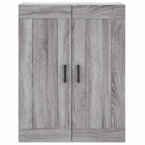 Ντουλάπι Γκρι Sonoma 69,5 x 34 x 180 εκ. Επεξεργασμένο Ξύλο