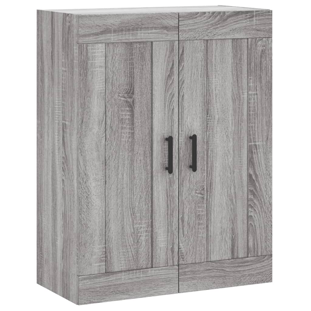 Ντουλάπι Γκρι Sonoma 69,5 x 34 x 180 εκ. Επεξεργασμένο Ξύλο - Pakobazaar