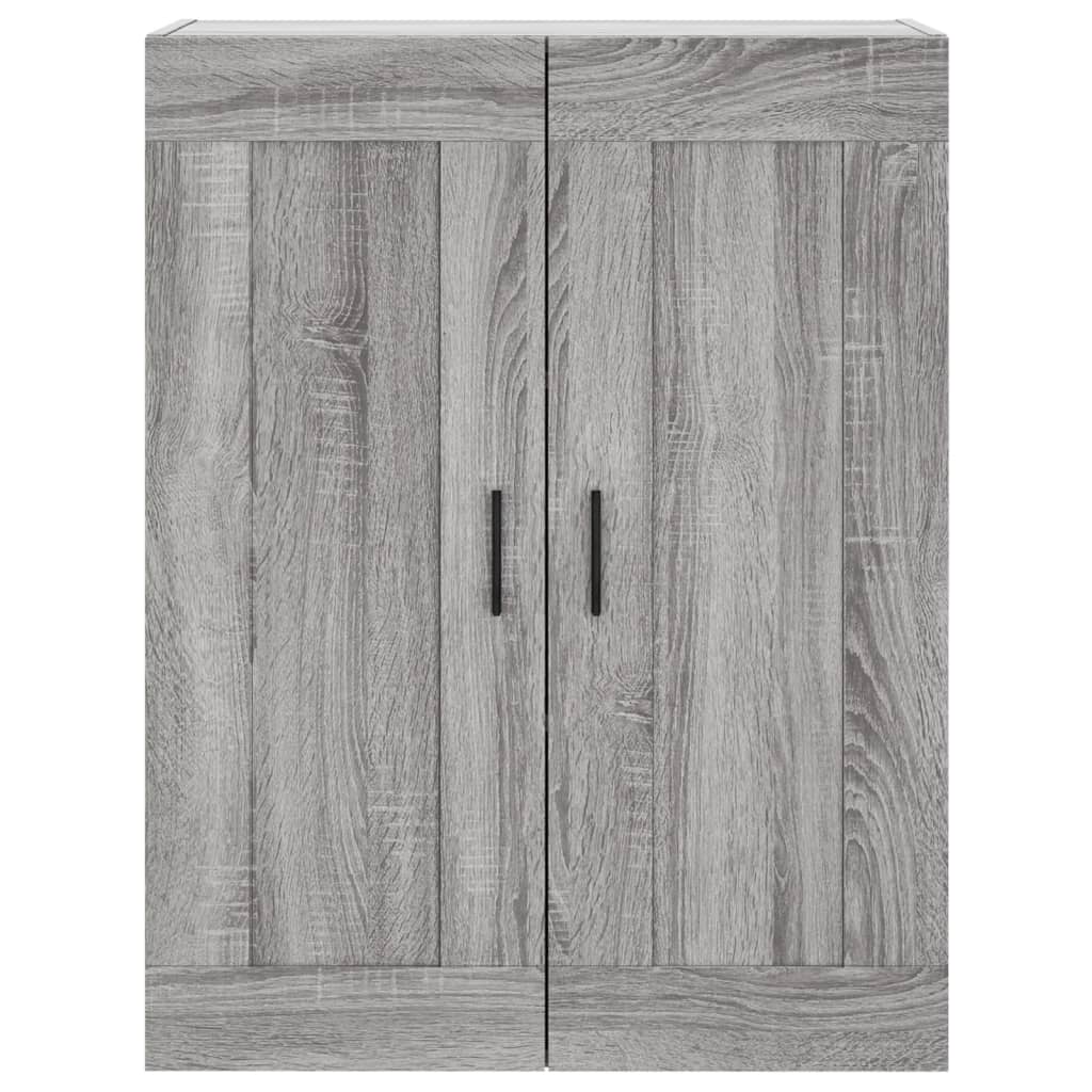 Ντουλάπι Γκρι Sonoma 69,5 x 34 x 180 εκ. Επεξεργασμένο Ξύλο