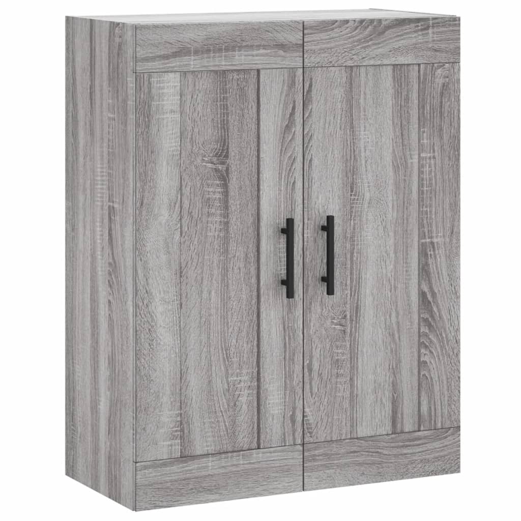 Ντουλάπι Γκρι Sonoma 69,5 x 34 x 180 εκ. Επεξεργασμένο Ξύλο - Pakobazaar