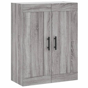 Ντουλάπι Γκρι Sonoma 69,5 x 34 x 180 εκ. Επεξεργασμένο Ξύλο - Pakobazaar