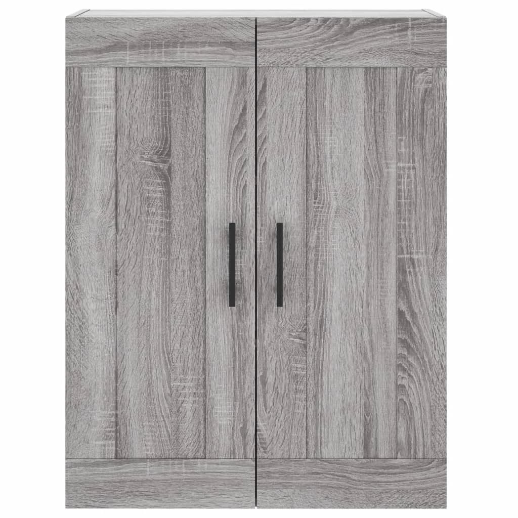 Ντουλάπι Γκρι Sonoma 69,5 x 34 x 180 εκ. Επεξεργασμένο Ξύλο - Pakobazaar