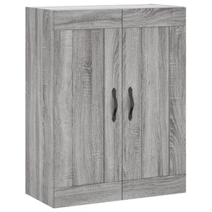 Ντουλάπι Γκρι Sonoma 69,5 x 34 x 180 εκ. Επεξεργασμένο Ξύλο