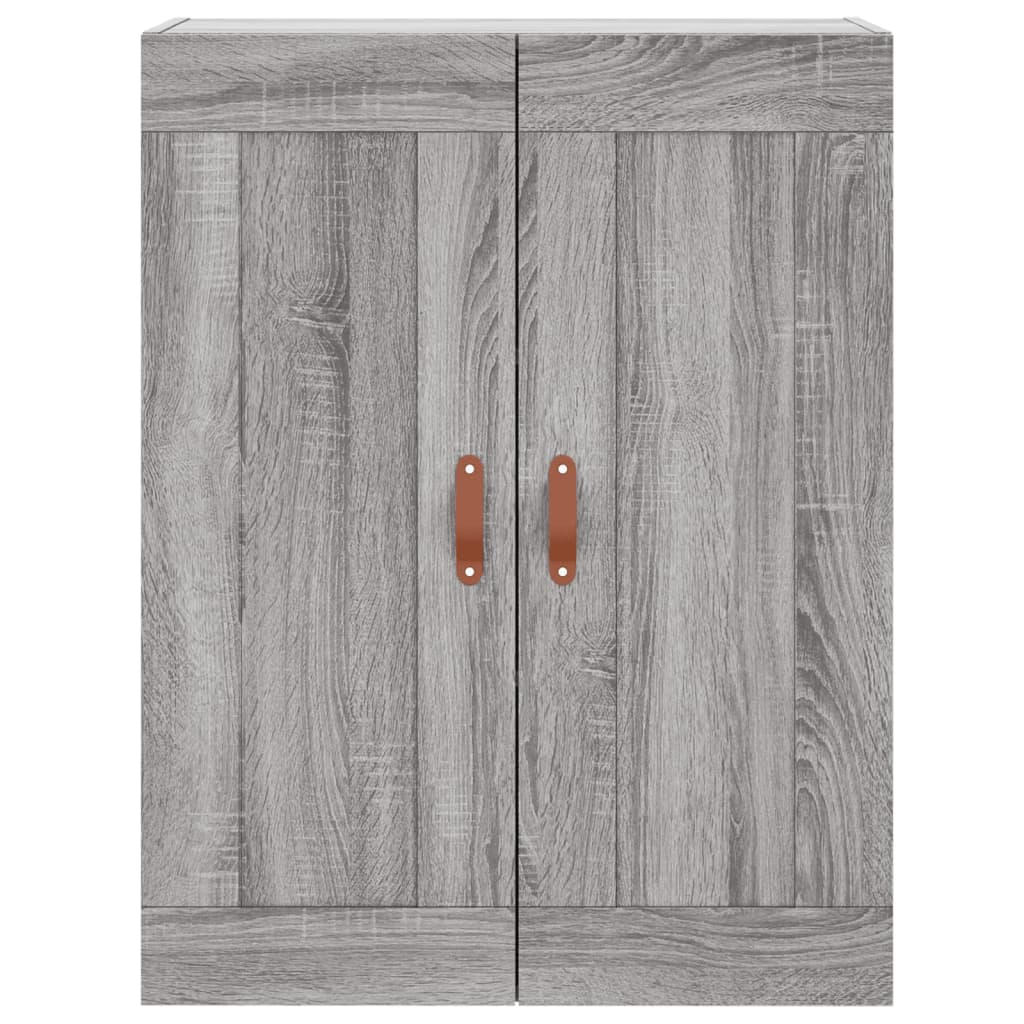 Ντουλάπι Γκρι Sonoma 69,5 x 34 x 180 εκ. Επεξεργασμένο Ξύλο